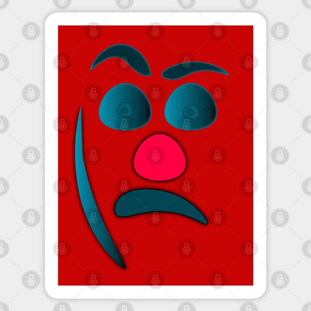 Joker Face Sticker by murshid